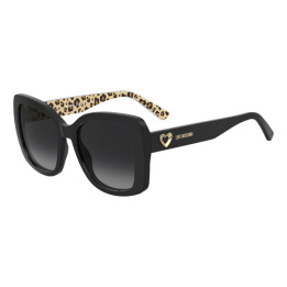 Lunettes de soleil Moschino Love MOL107/S Black / verres Dark Grey Shaded (807-9O)