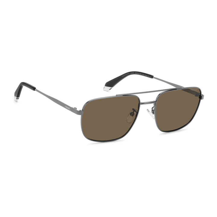 Lunettes de soleil Polaroid PLD 4214/G/S/X Matte Dark Ruthenium / verres Bronze Polarized (R80-SP)