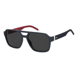 Lunettes de soleil Tommy Hilfiger TH 2376/S Blue / verres Grey (PJP-IR)
