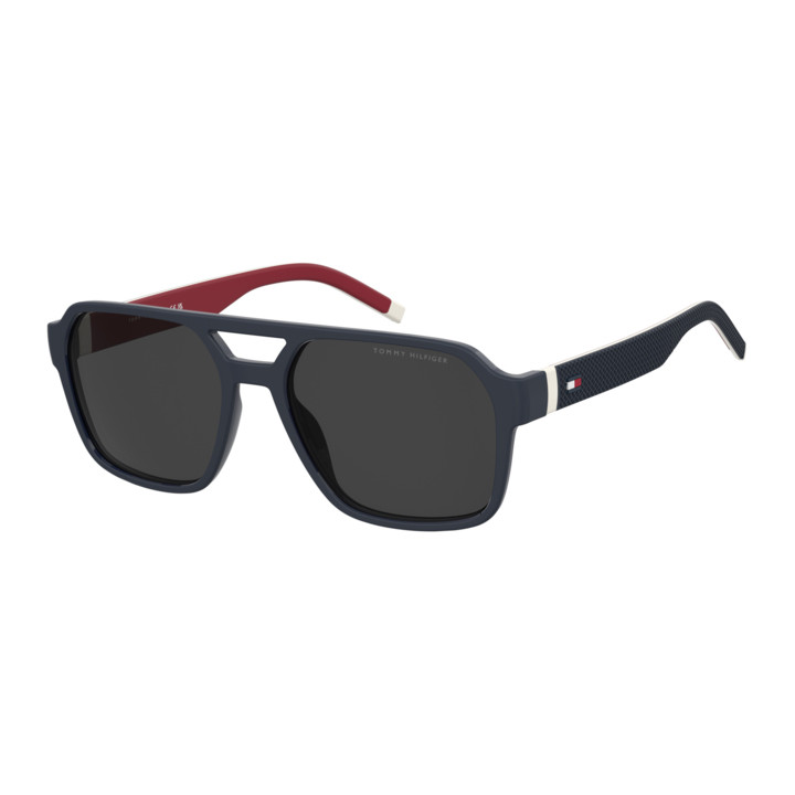 Lunettes de soleil Tommy Hilfiger TH 2376/S Blue / verres Grey (PJP-IR)