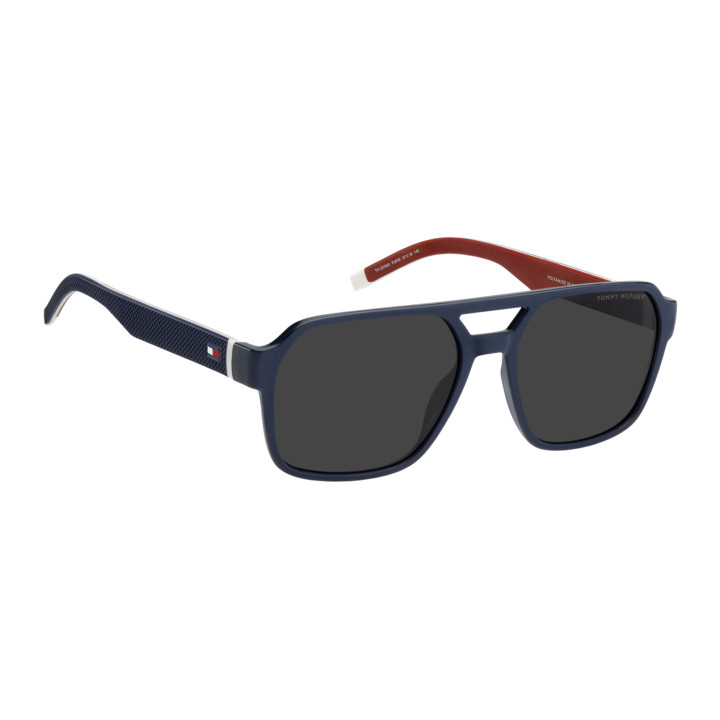 Lunettes de soleil Tommy Hilfiger TH 2376/S Blue / verres Grey (PJP-IR)