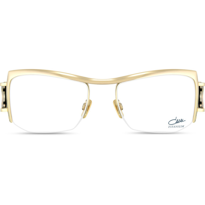 Cazal 5001 001 noir-or - vue de face