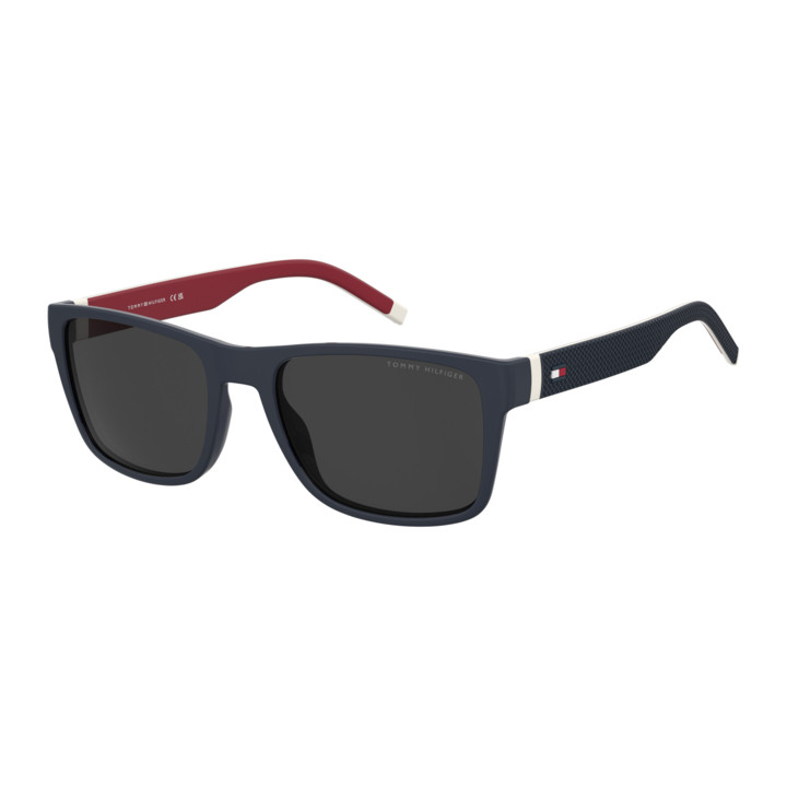 Lunettes de soleil Tommy Hilfiger TH 2375/S Blue / verres Grey (PJP-IR)