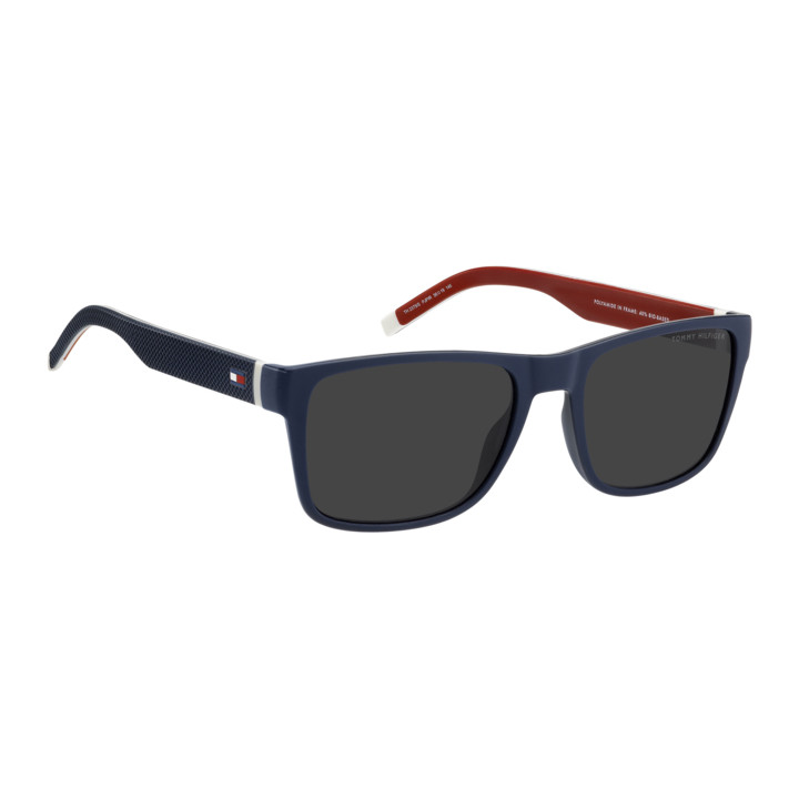 Lunettes de soleil Tommy Hilfiger TH 2375/S Blue / verres Grey (PJP-IR)