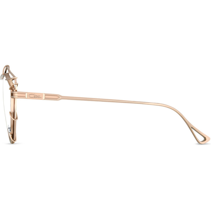 Cazal 5004 002 rosé or - vue de profil