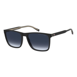 Lunettes de soleil Tommy Hilfiger TH 2390/S Black / verres Dk Blue Shaded (807-08)