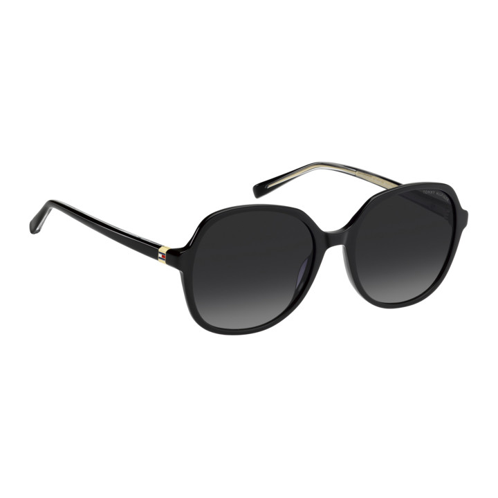 Lunettes de soleil Tommy Hilfiger TH 2394/S Black / verres Dark Grey Shaded (807-9O)