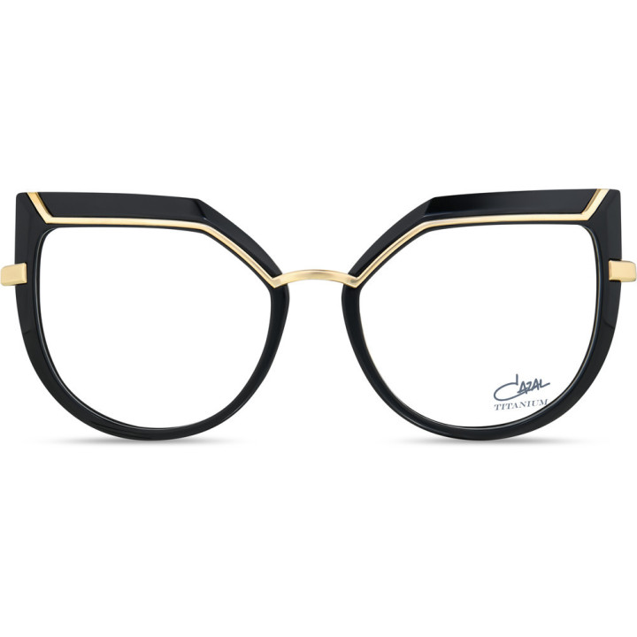 Cazal 5003 001 noir-or - vue de face