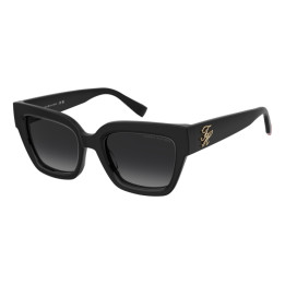 Lunettes de soleil Tommy Hilfiger TH 2402/S Black / verres Dark Grey Shaded (807-9O)