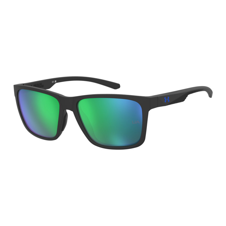 Lunettes de soleil Under Armour UA BURSTUP Matte Black Green / verres Green Multilayer (3OL-Z9)