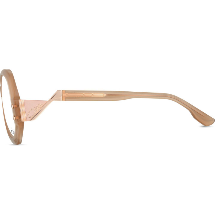 Cazal 5007 002 cannelle-rosé or - vue de profil