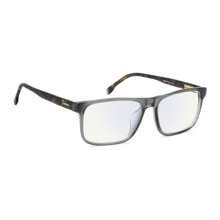 Lunettes de vue Carrera C FLEX 04/G Grey Havana / verres Blue Mirror (ACI-2Y)