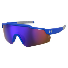 Lunettes de soleil Under Armour UA LEVELUP JR Matte Blue Grey / verres Infrared (4NZ-GR)
