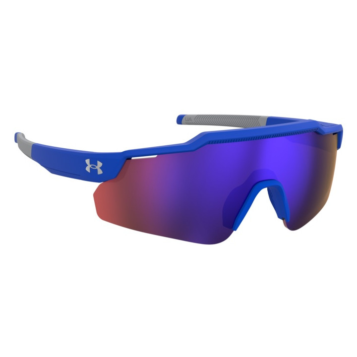 Lunettes de soleil Under Armour UA LEVELUP JR Matte Blue Grey / verres Infrared (4NZ-GR)