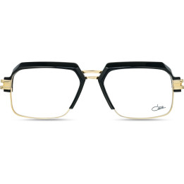 Cazal 6020 001 noir-or - vue de face