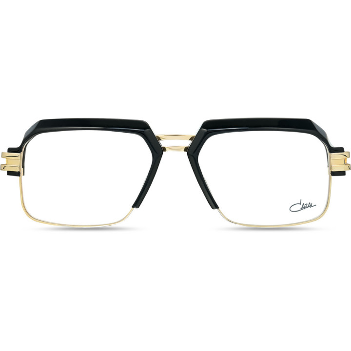 Cazal 6020 001 noir-or - vue de face