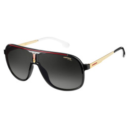 Lunettes de soleil Carrera 1007/S Black / verres Dark Grey Shaded (807-9O)