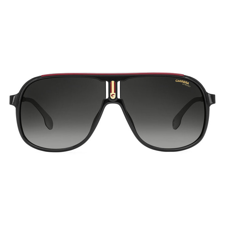 Lunettes de soleil Carrera 1007/S Black / verres Dark Grey Shaded (807-9O)