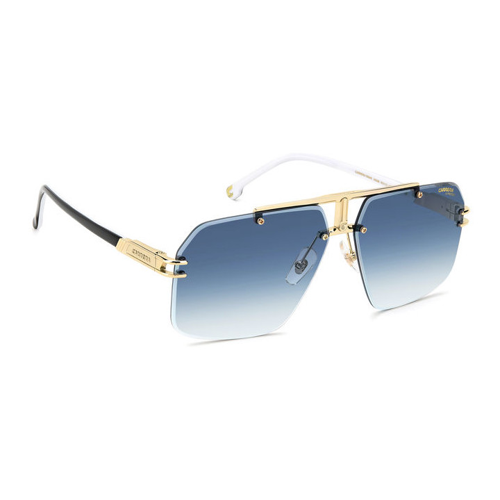 Lunettes de soleil Carrera 1054/S Gold / verres Dk Blue Shaded (J5G-08)