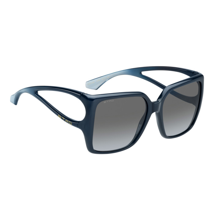 Lunettes de soleil Etro 0142/S Teal / verres Grey Azure (ZI9-GB)