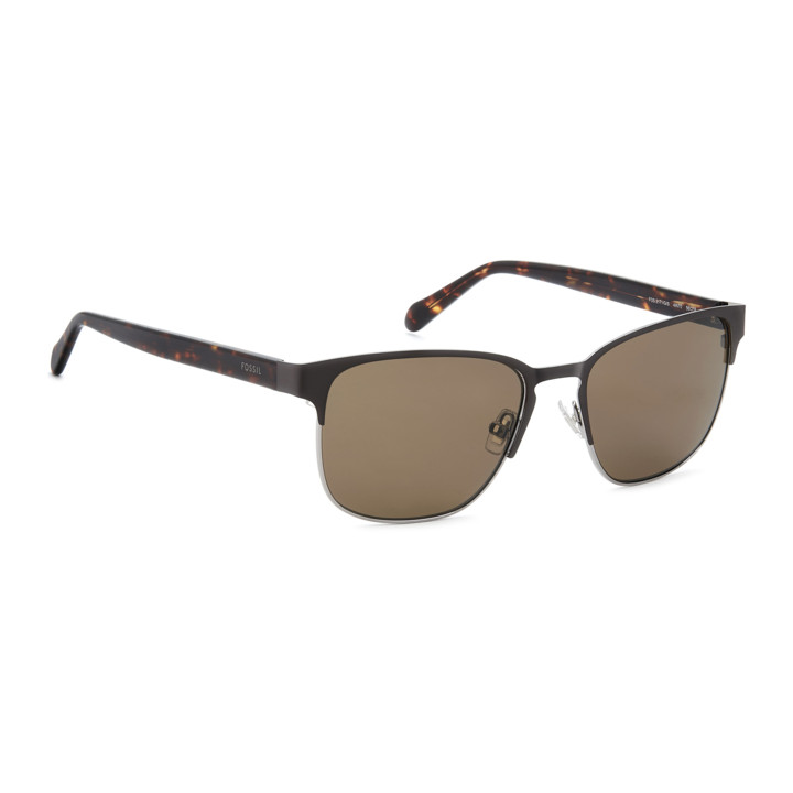 Lunettes de soleil Fossil FOS 2171/G/S Matte Brown / verres Brown (4IN-70)