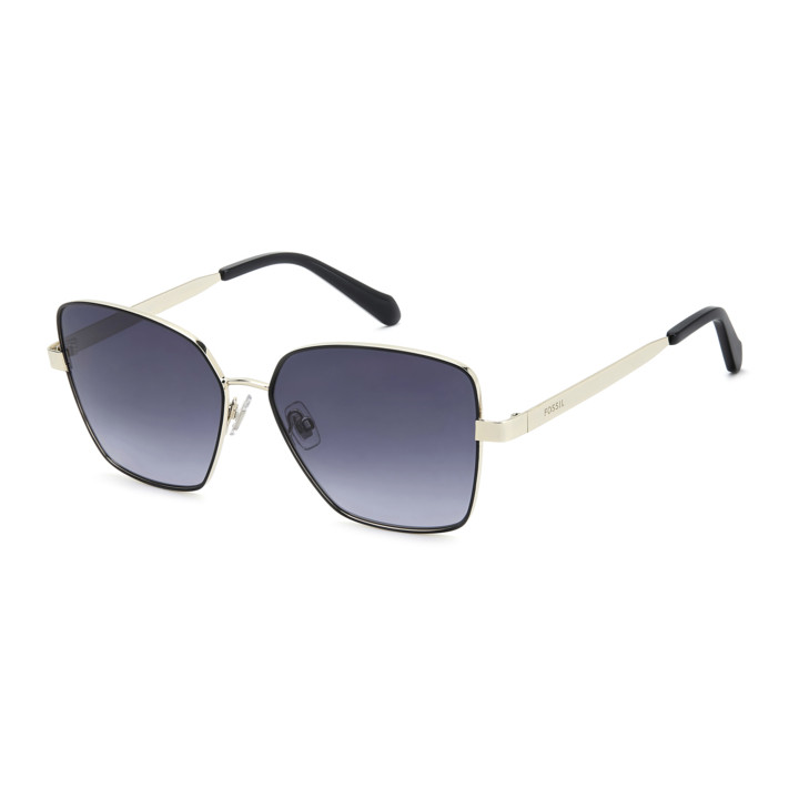 Lunettes de soleil Fossil FOS 3182/G/S Light Gold / verres Dark Grey Shaded (3YG-9O)