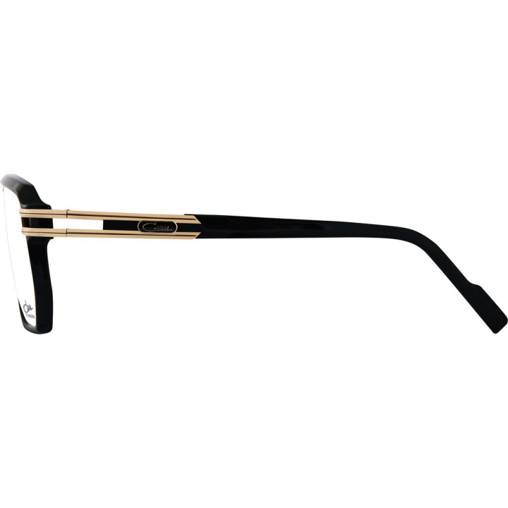 Cazal 6030 001 noir-or - vue de profil