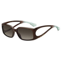 Lunettes de soleil Etro ETROZEPHYR Brown Turquoise / verres Brown Shaded (7J5-HA)