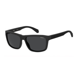 Lunettes de soleil Polaroid PLD 2058/S Matte Black / verres Grey Polarized (003-M9)