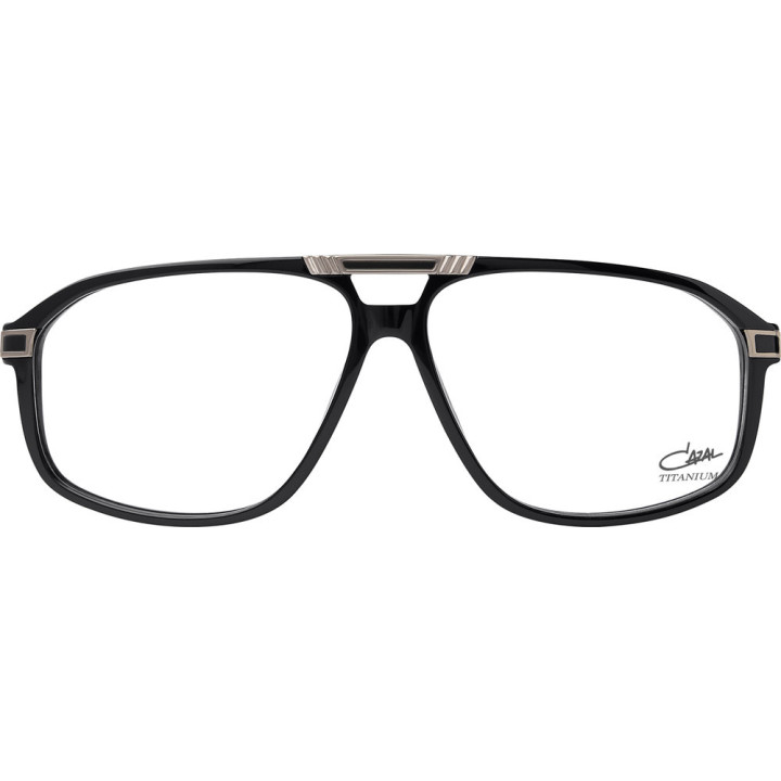 Cazal 6024 002 noir-gun - vue de face