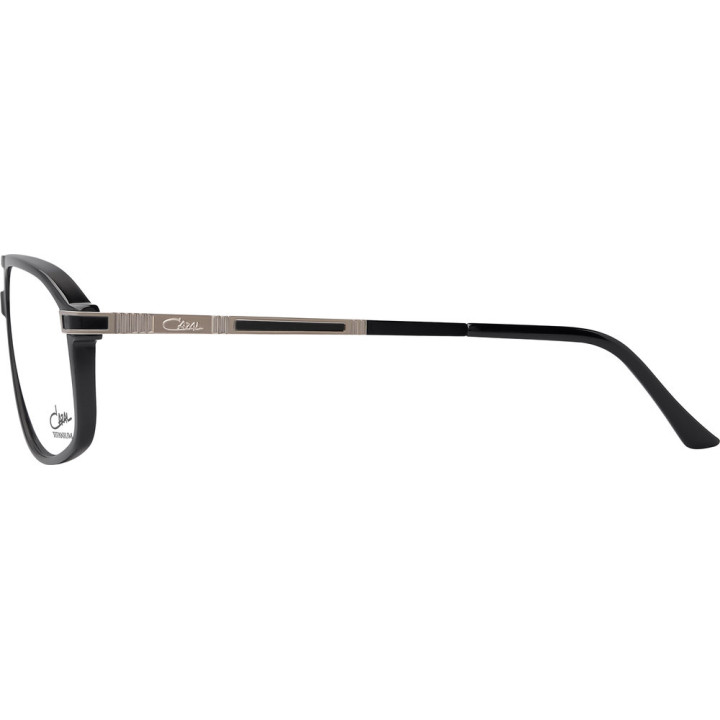 Cazal 6024 002 noir-gun - vue de profil