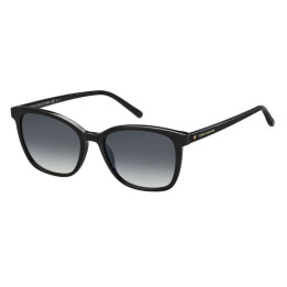 Lunettes de soleil Tommy Hilfiger TH 1723/S Black / verres Dark Grey Shaded (807-9O)