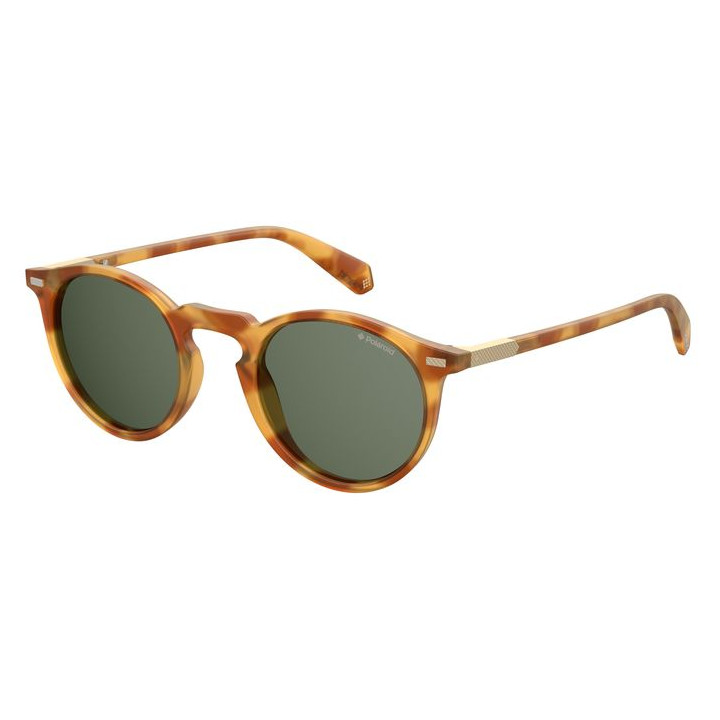 Lunettes de soleil Polaroid PLD 2086/S Havana / verres Green Polarized (086-UC)