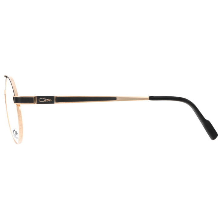 Cazal 7090 001 noir-or - vue de profil