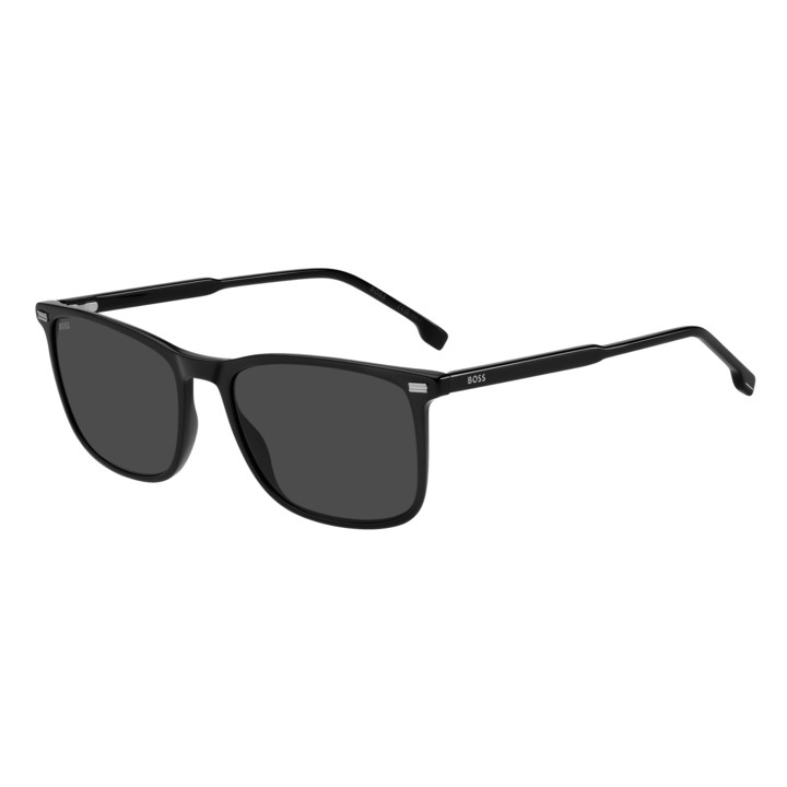 Lunettes de soleil BOSS 1879/S Black / verres Grey (807-IR)