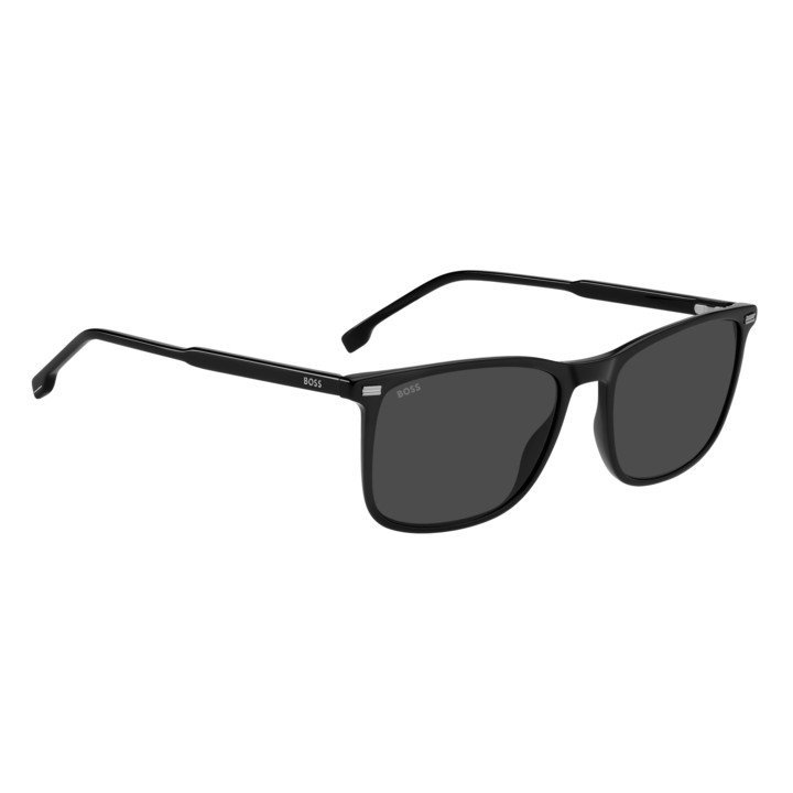 Lunettes de soleil BOSS 1879/S Black / verres Grey (807-IR)