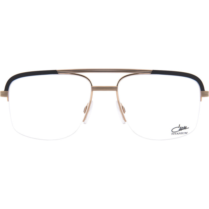 Cazal 7095 001 noir-or - vue de face