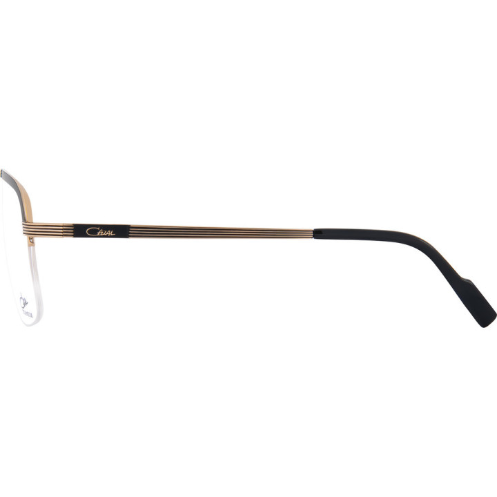 Cazal 7095 001 noir-or - vue de profil