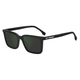 Lunettes de soleil BOSS 1893/G/S Black / verres Grey High Contrast Green Mirror Antirefl (807-I8)