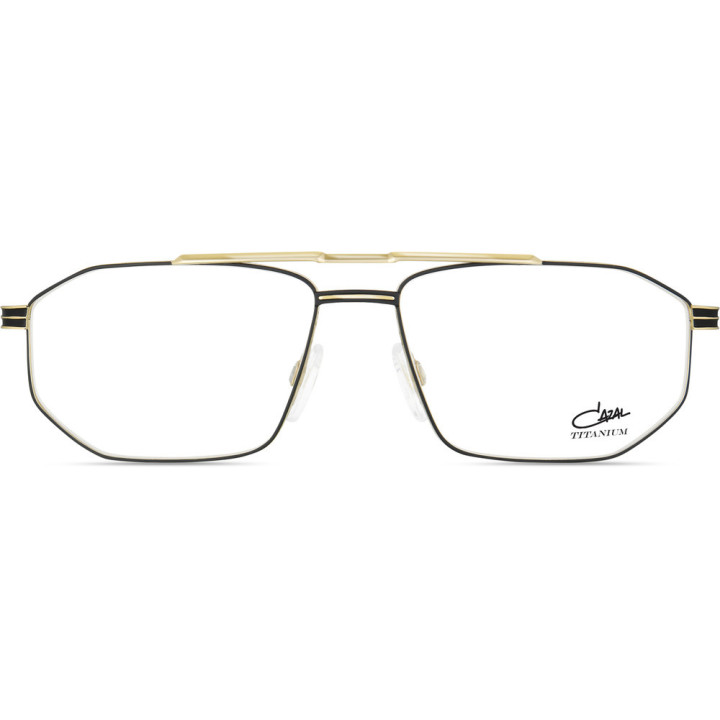 Cazal 7104 001 noir-or - vue de face
