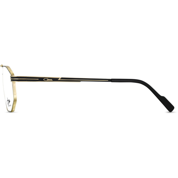 Cazal 7104 001 noir-or - vue de profil