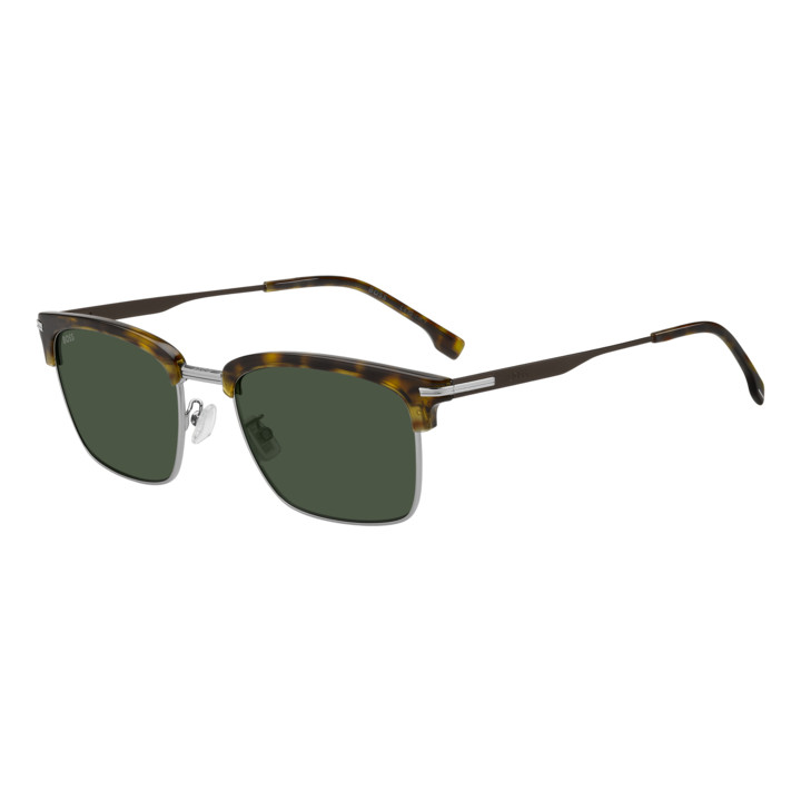 Lunettes de soleil BOSS 1888/G/S Havana Ruthenium / verres Green (3MA-QT)