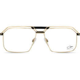 Cazal 7096 001 noir-or - vue de face