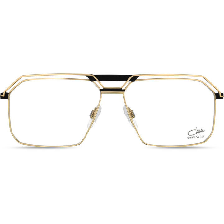 Cazal 7096 001 noir-or - vue de face