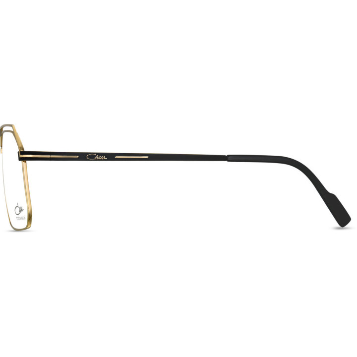 Cazal 7096 001 noir-or - vue de profil