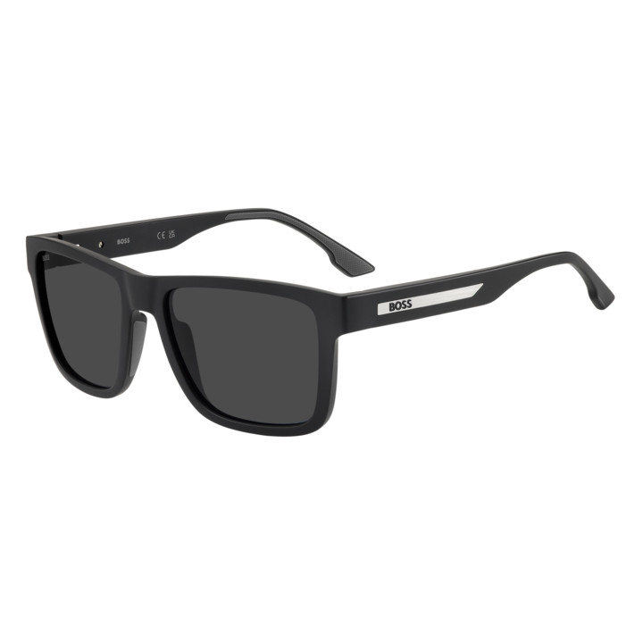 Lunettes de soleil BOSS 1907/S Black / verres Grey (807-IR)