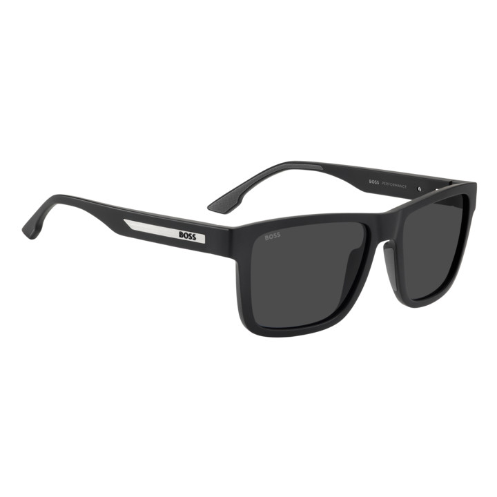 Lunettes de soleil BOSS 1907/S Black / verres Grey (807-IR)