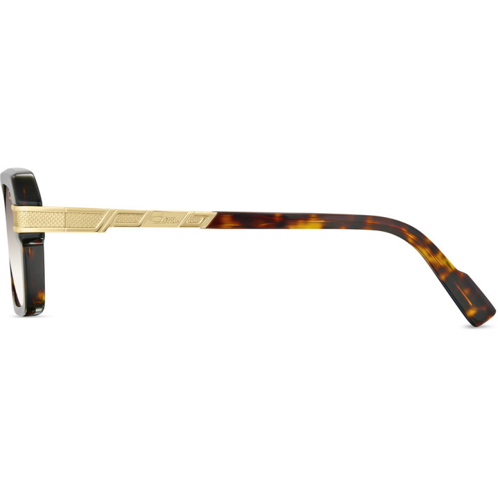 Cazal 6044/3 004 havane-or - vue de profil