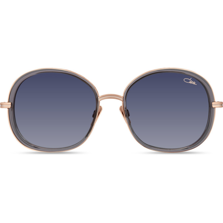 Cazal 8526 002 gris-rosé or - vue de face