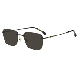 Lunettes de soleil BOSS 1925/F/S Matte Black / verres Grey (003-IR)